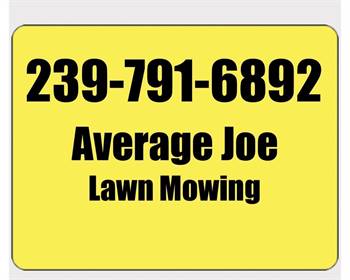 Average Joe Lawn Mowing