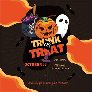 "Trunk or Treat" & Movie at City Hall