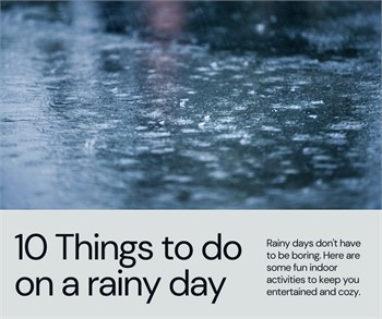  10 Entertaining Indoor Activities for Family Fun on Rainy Days